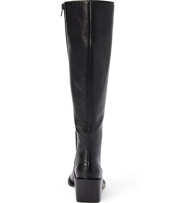 Matisse Footwear Antony Knee High Boots in Black Leather