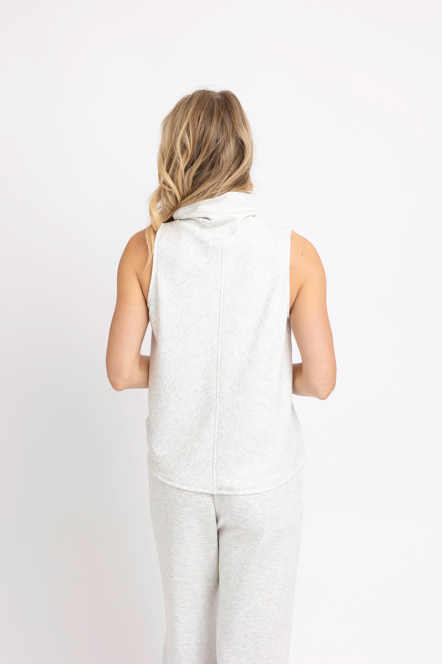 Karlie Scuba Pants in Heather Grey