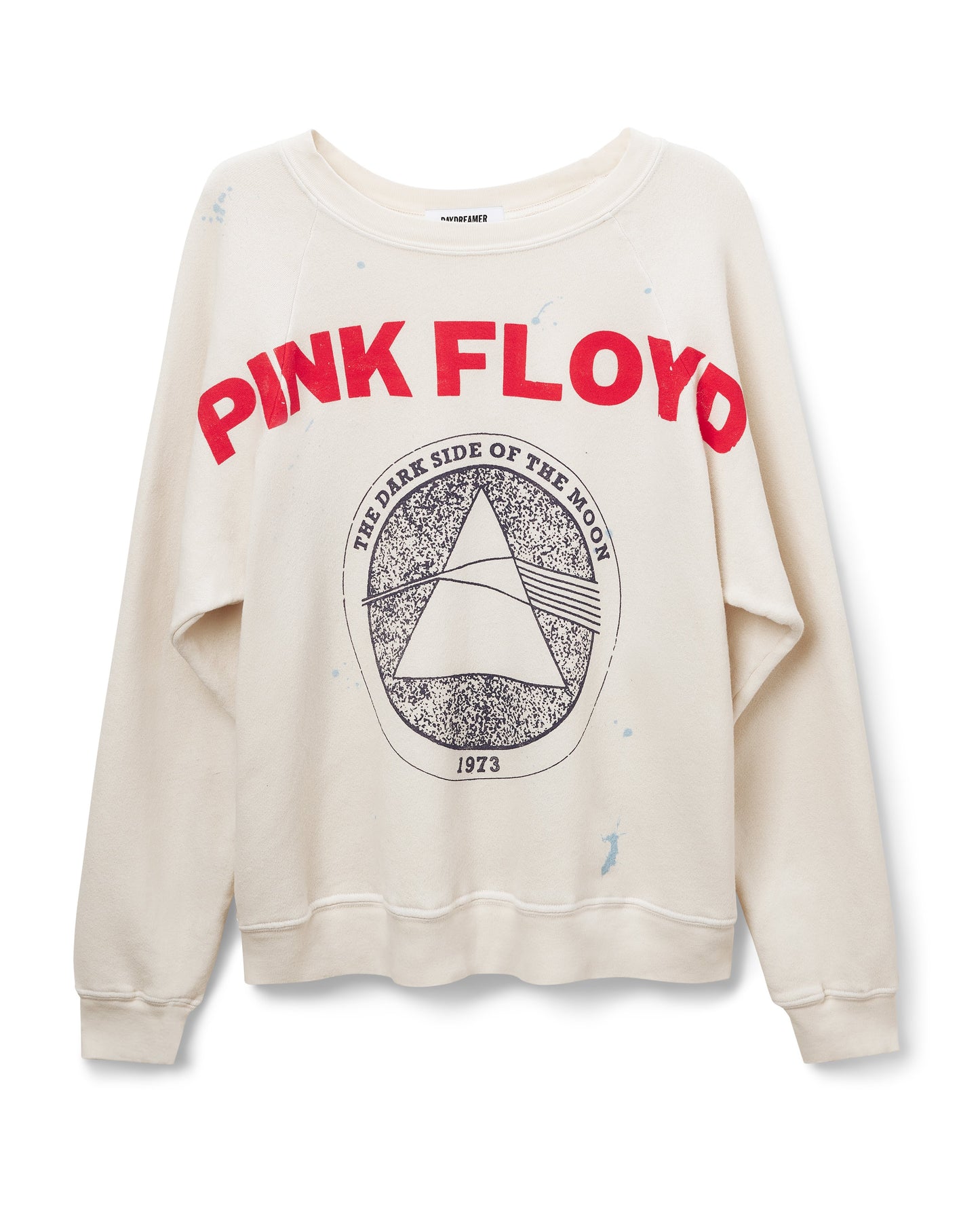Daydreamer Dirty White Sweatshirt in Pink Floyd