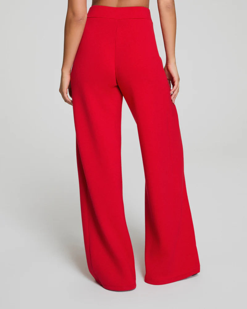 Spanx Air Essentials Track Pant in Red