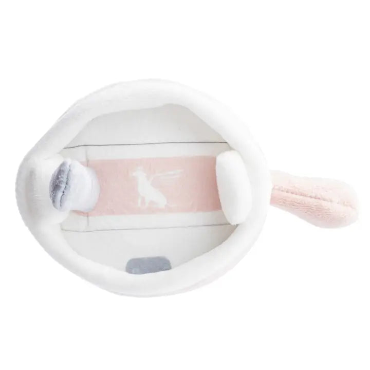 Snuggly Cup Dog Toy in Blush