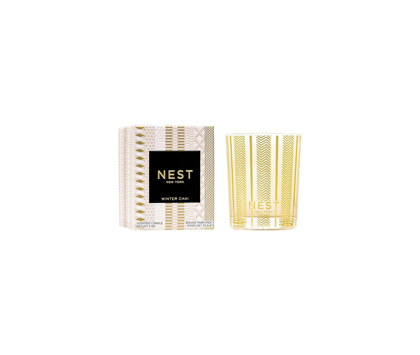 Nest Fragrances Votive Candle in Winter Chai