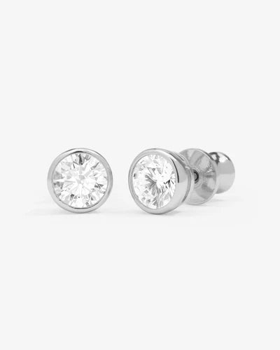 Melinda Maria Baroness 6mm Studs in Silver