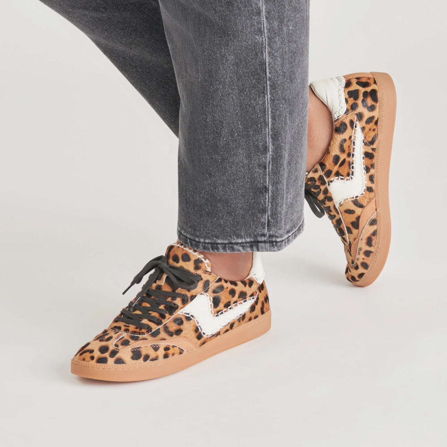 Dolce Vita Notice Stitch Sneakers in Leopard
