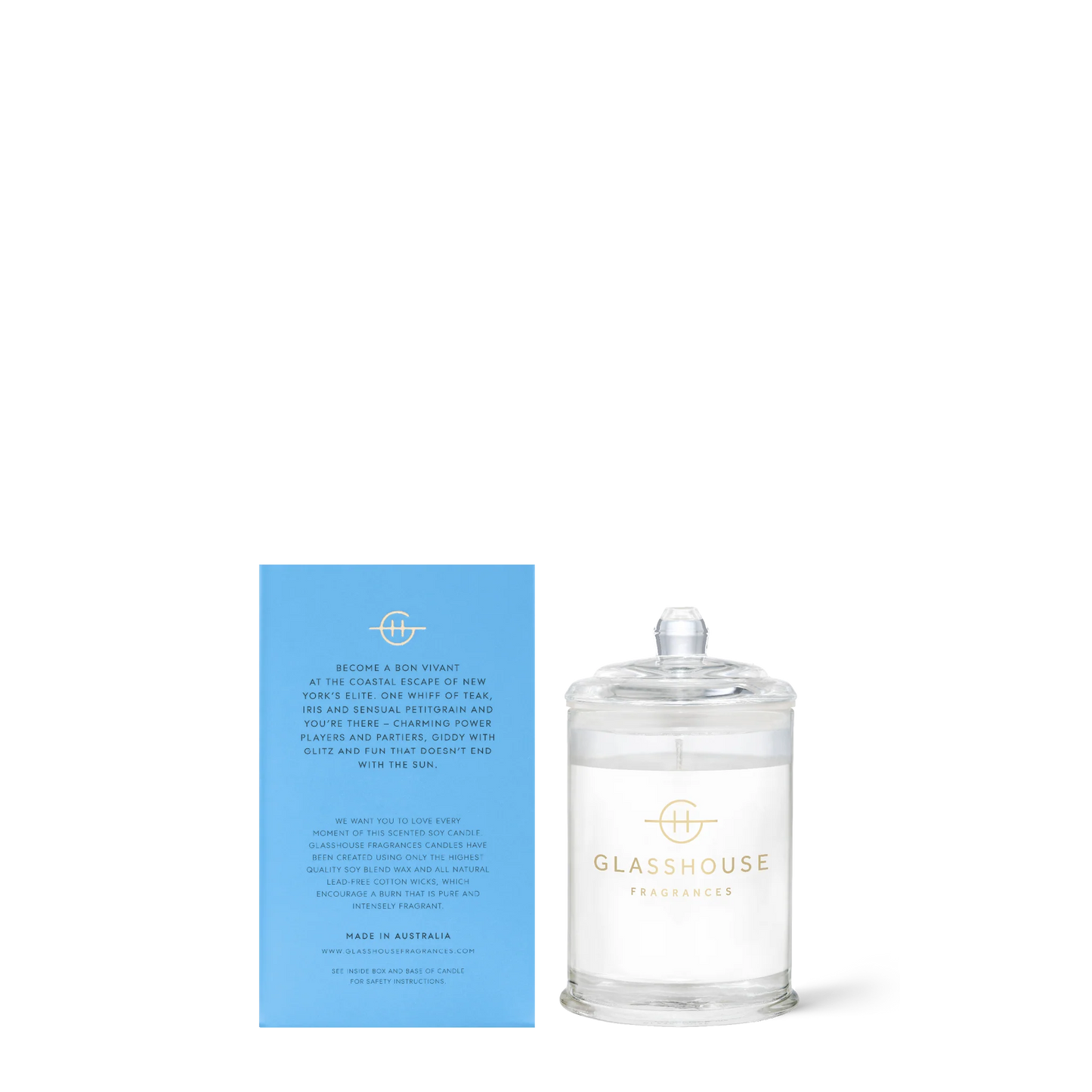 Glasshouse Fragrances Votive Candle in The Hamptons