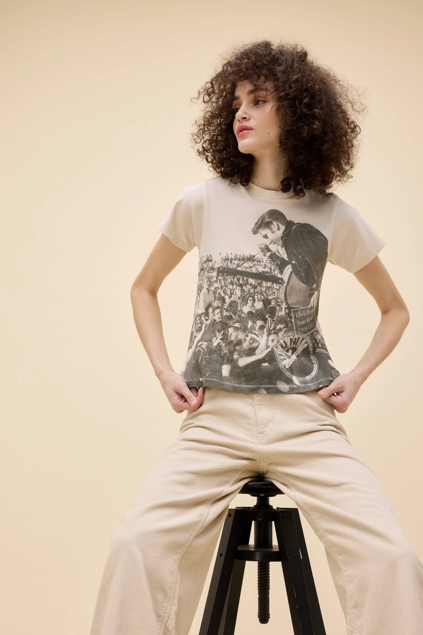 Daydreamer LA Vintage Tee in Elvis in Concert