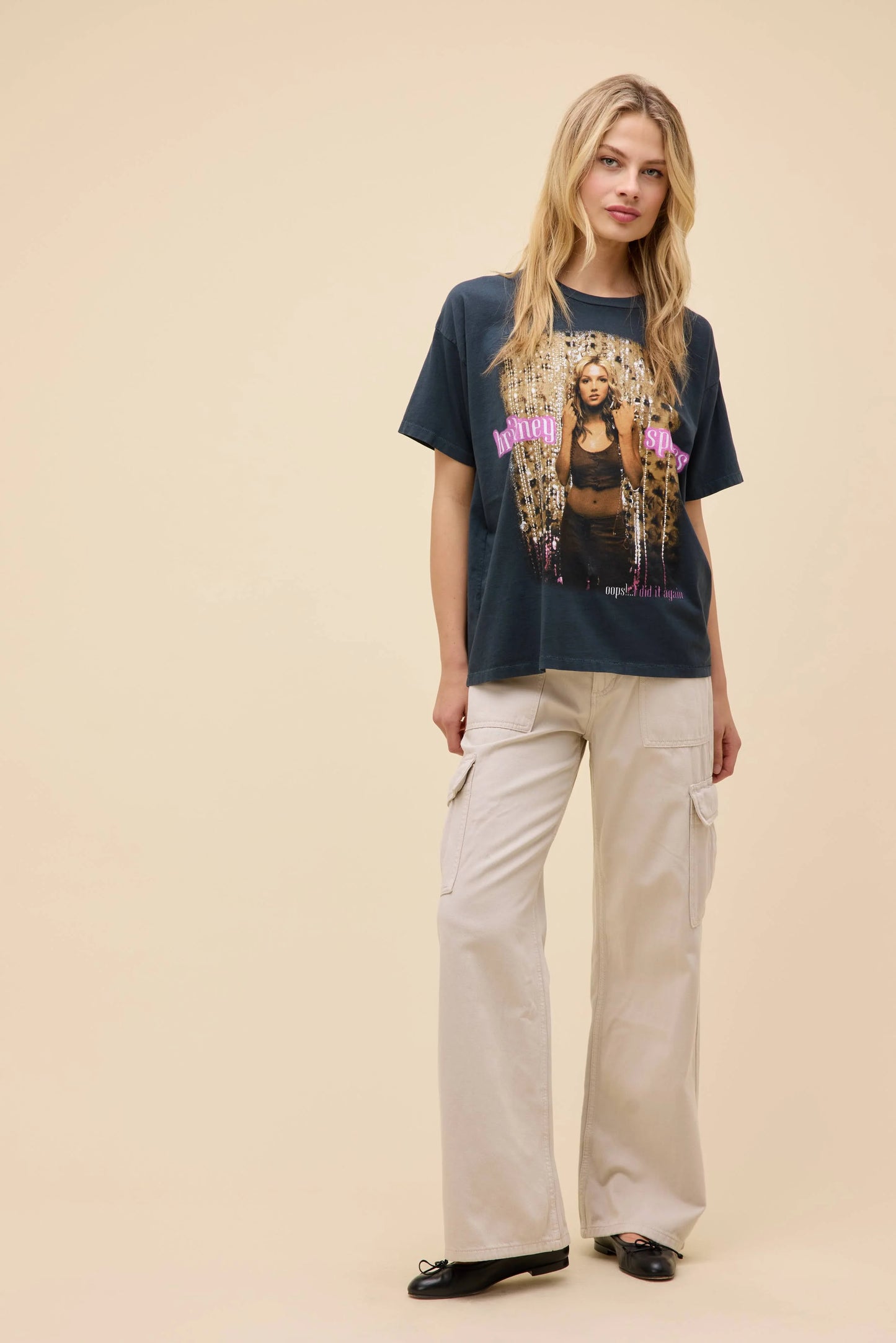 Daydreamer LA Merch Tee in Britney Spears Oops I Did It Again