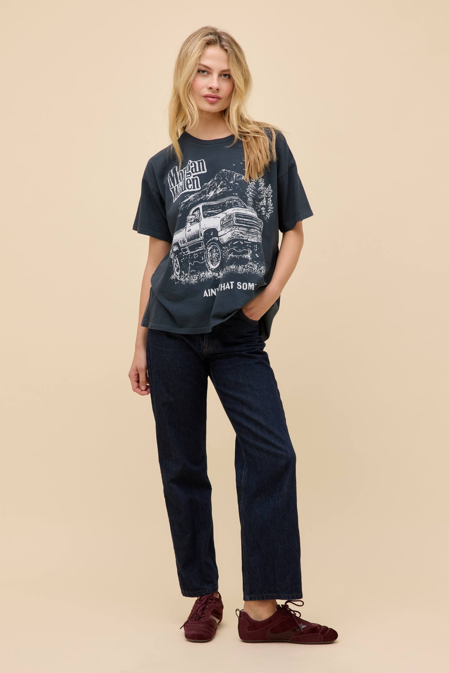 Daydreamer LA Merch Tee in Morgan Wallen Ain't That Some