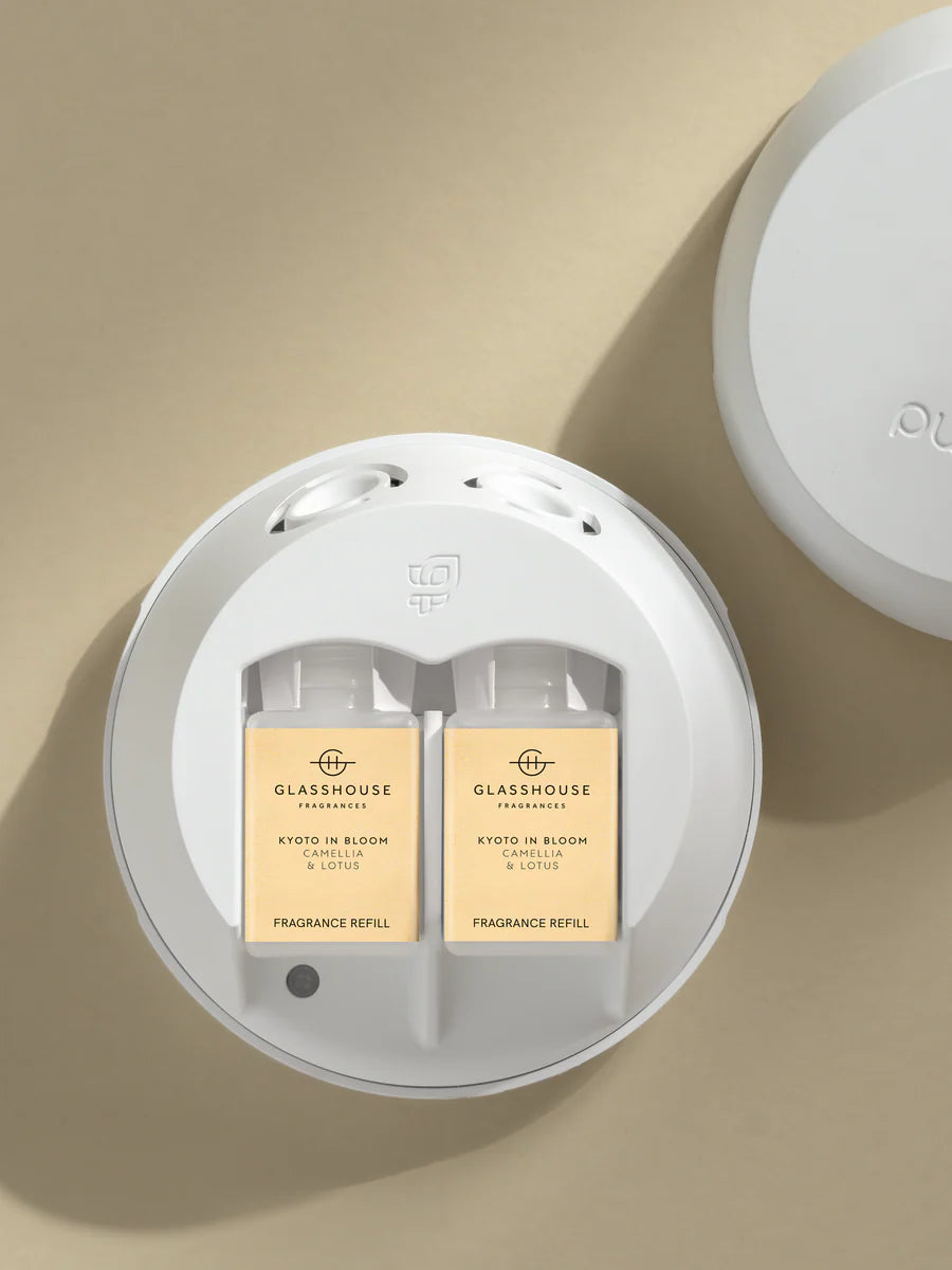 Pura Refiil in Glasshouse Kyoto in Bloom