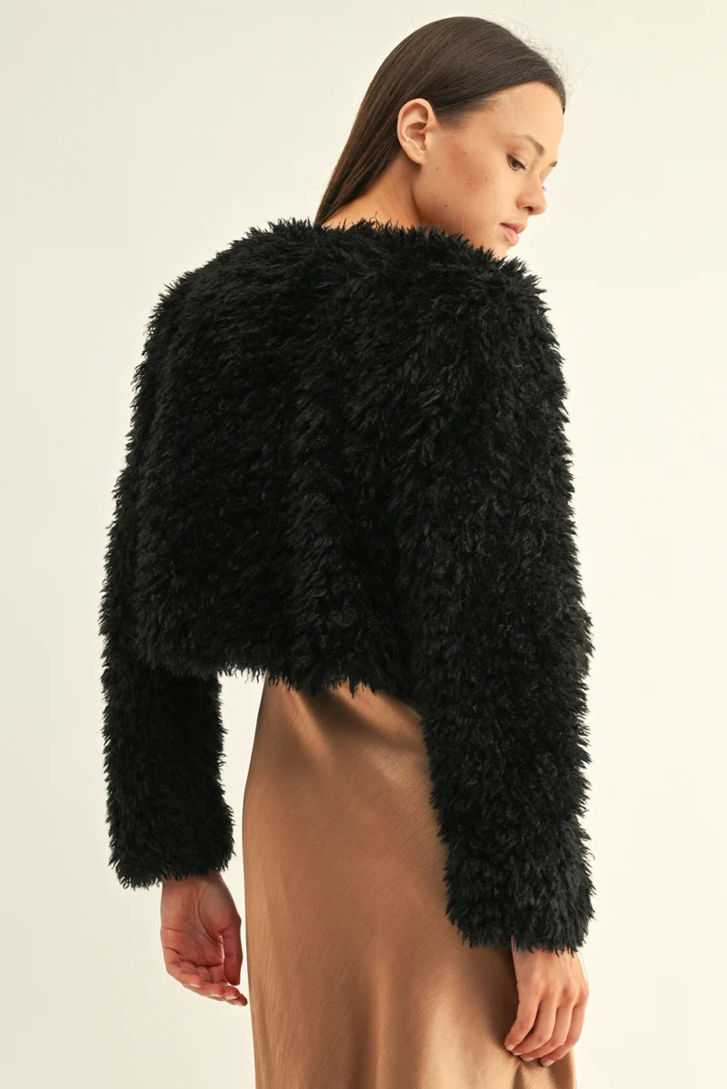 Adelyn Rae Lora Faux Fur Jacket