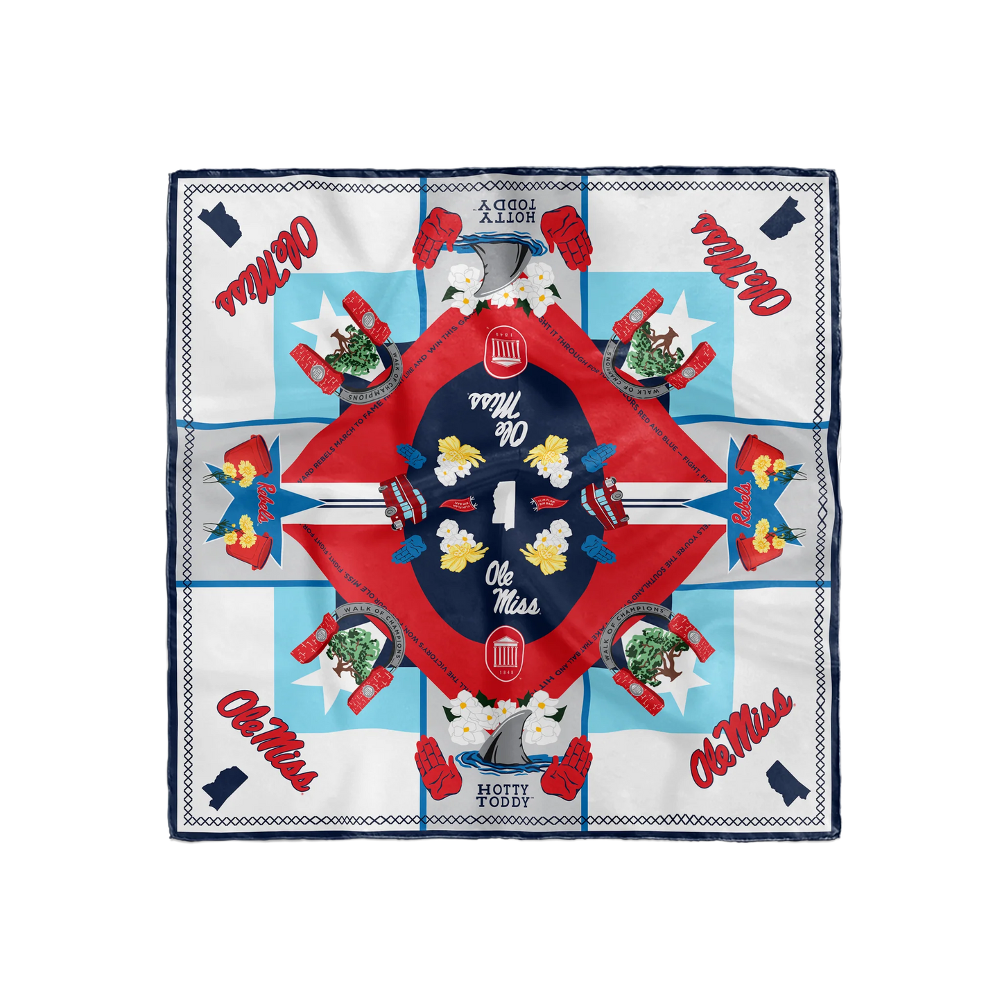 Silk Scarf in Ole Miss
