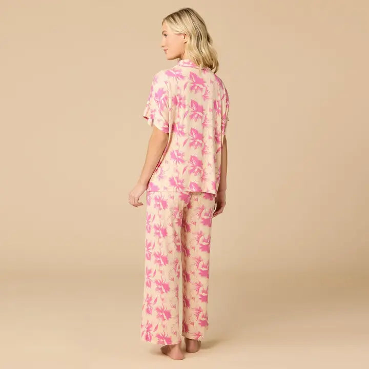 Softies Caftan Top Cropped Pant Set