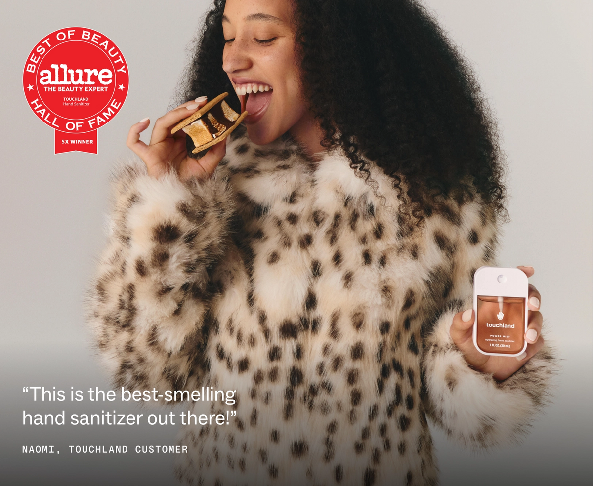 Touchland Hand Sanitizer in Midnight S'mores