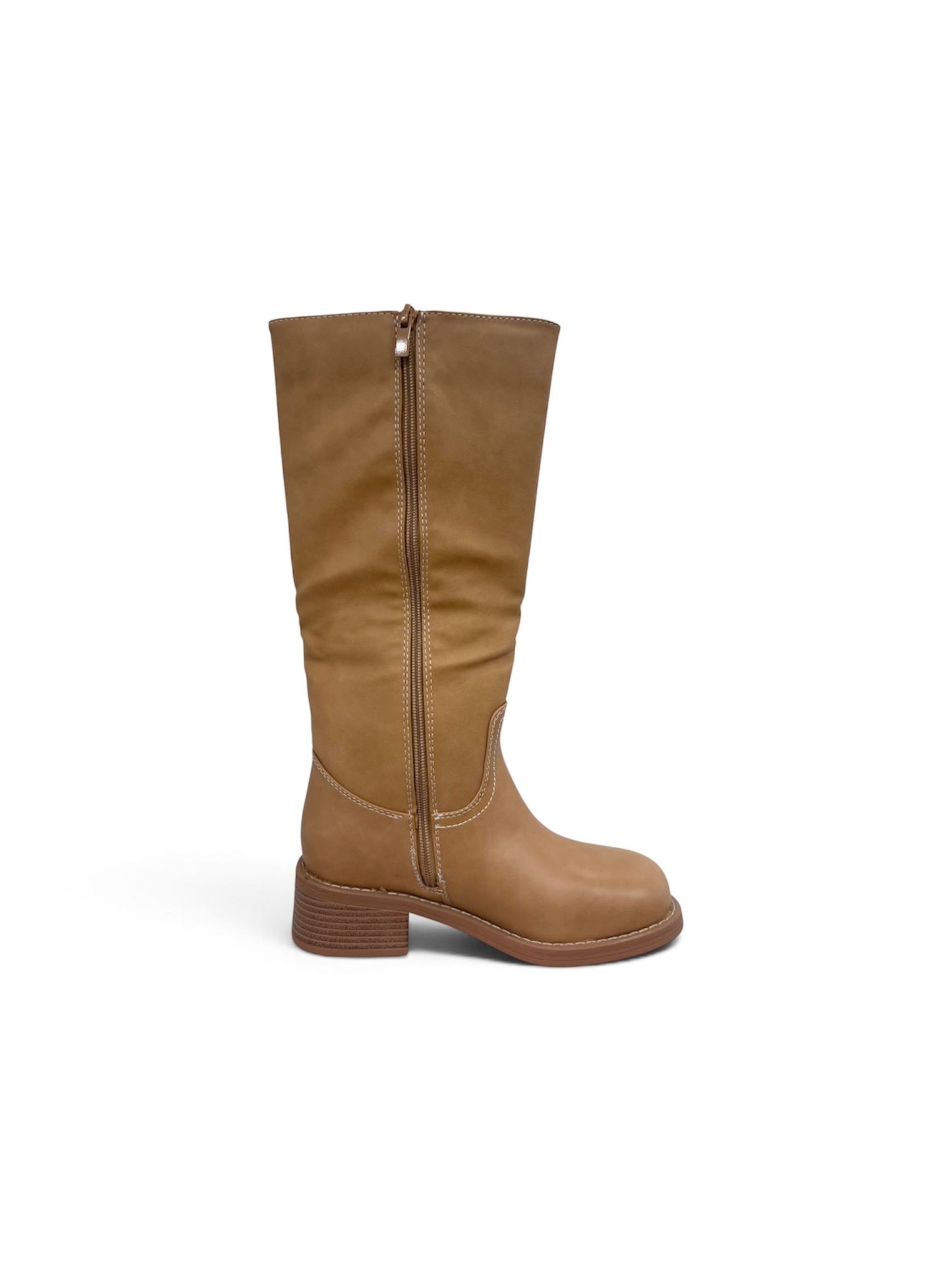 Knee High Riding Boot in Honey