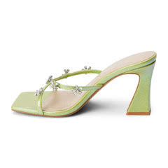 Matisse Footwear Levi Heel in Lime