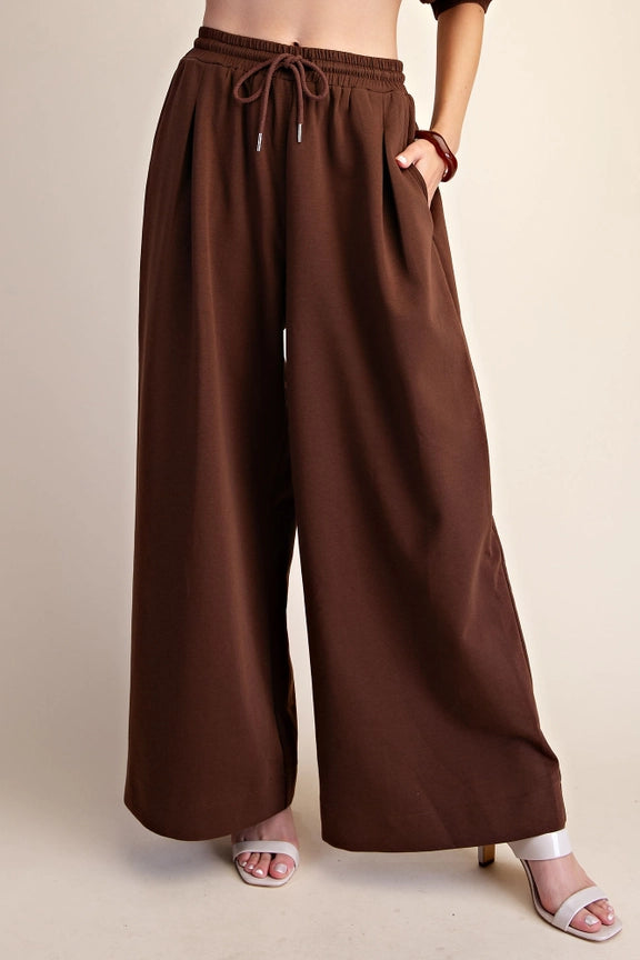 Sweatshirt Comfy Set in Chocolate