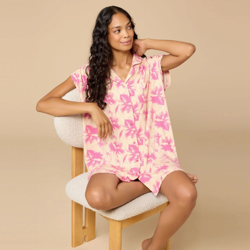 Softies Caftan Mini Sleepshirt