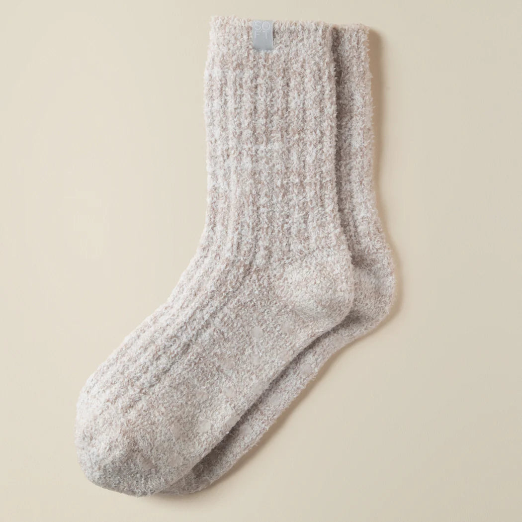 Softies Marshmallow Crew Socks in Multiple Colors
