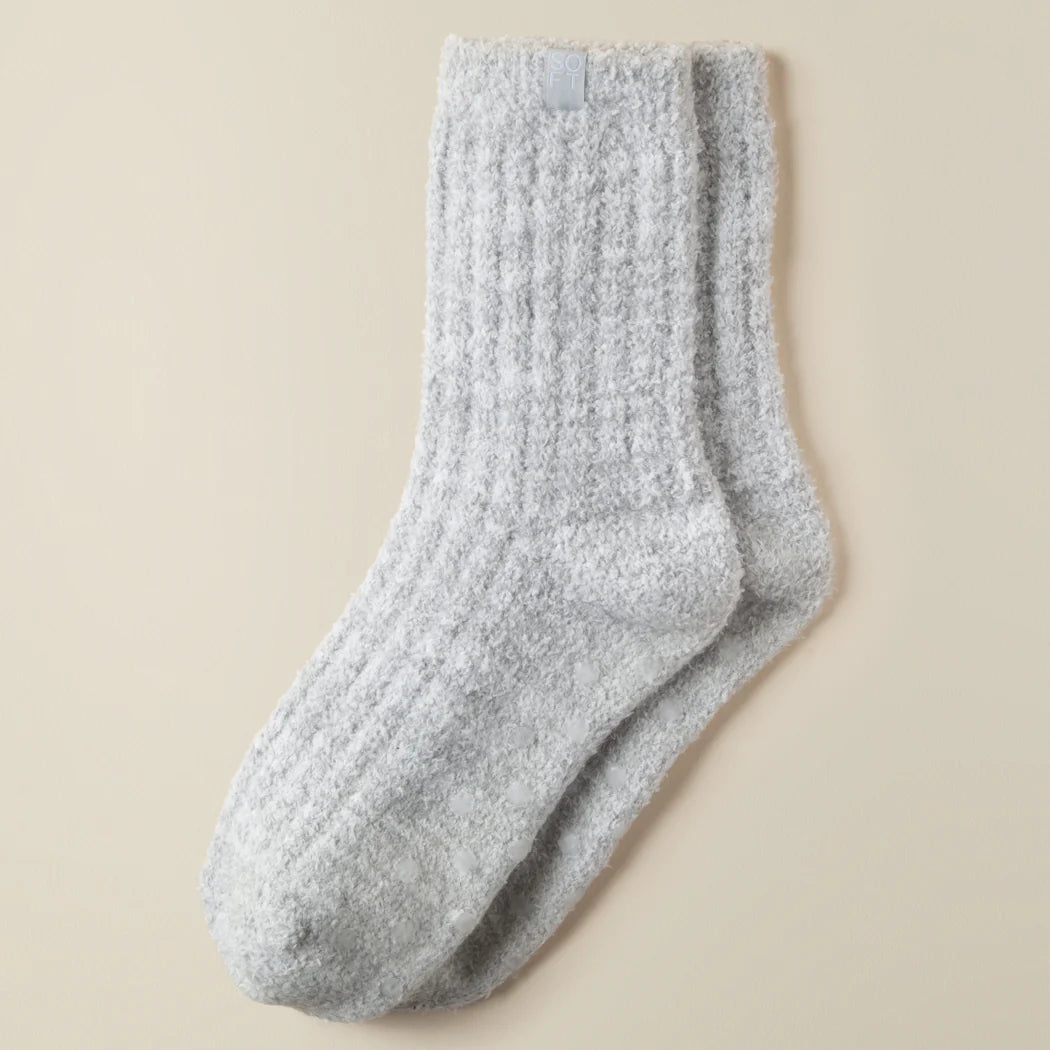 Softies Marshmallow Crew Socks in Multiple Colors