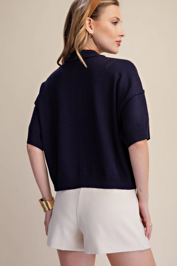 Everyday Cardi in Navy