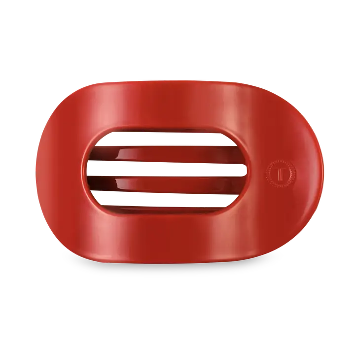 Teleties Flat Round Clip in Medium