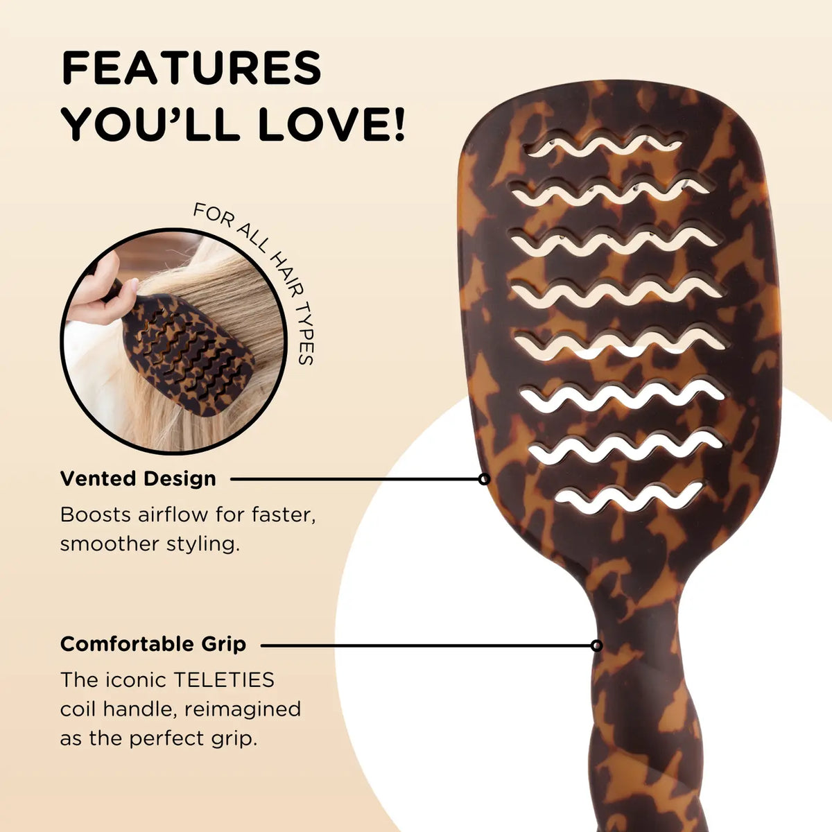 Televise Vented Brush