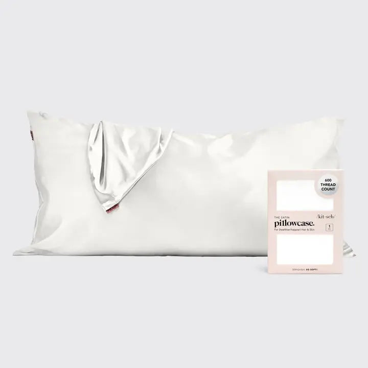 Kitsch Satin Pillowcase in King Size