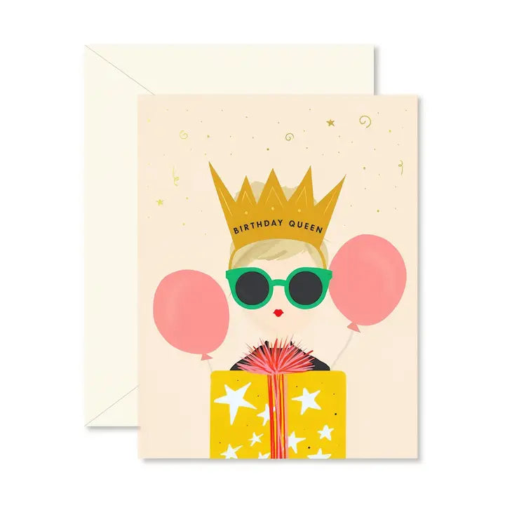 Birthday Card in Blondie Birthday Queen