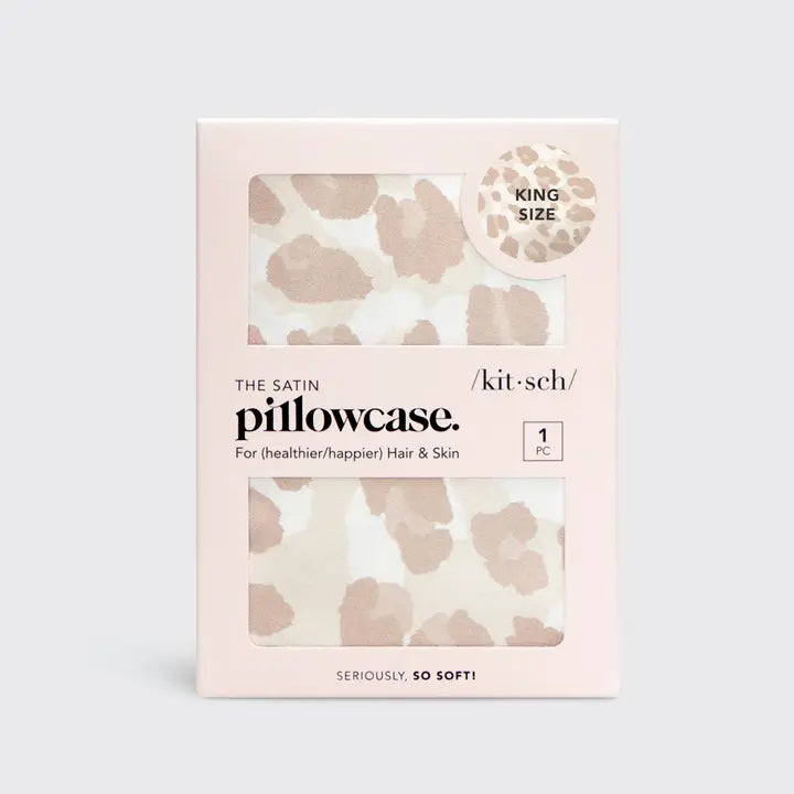 Kitsch Satin Pillowcase in King Size