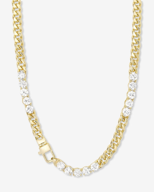 Melinda Maria Julian's Obsessed with Diamonds Necklace in Gold 22in.