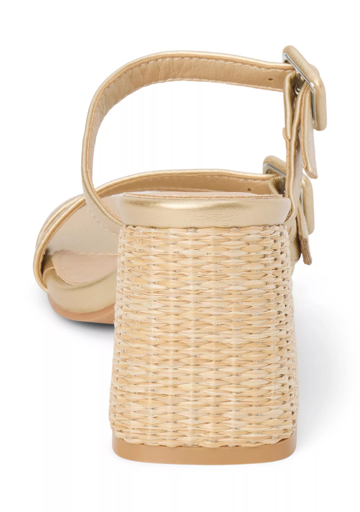 Matisse Luau Heeled Sandal in Gold