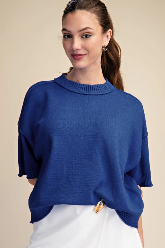 Everyday Sweater in Royal