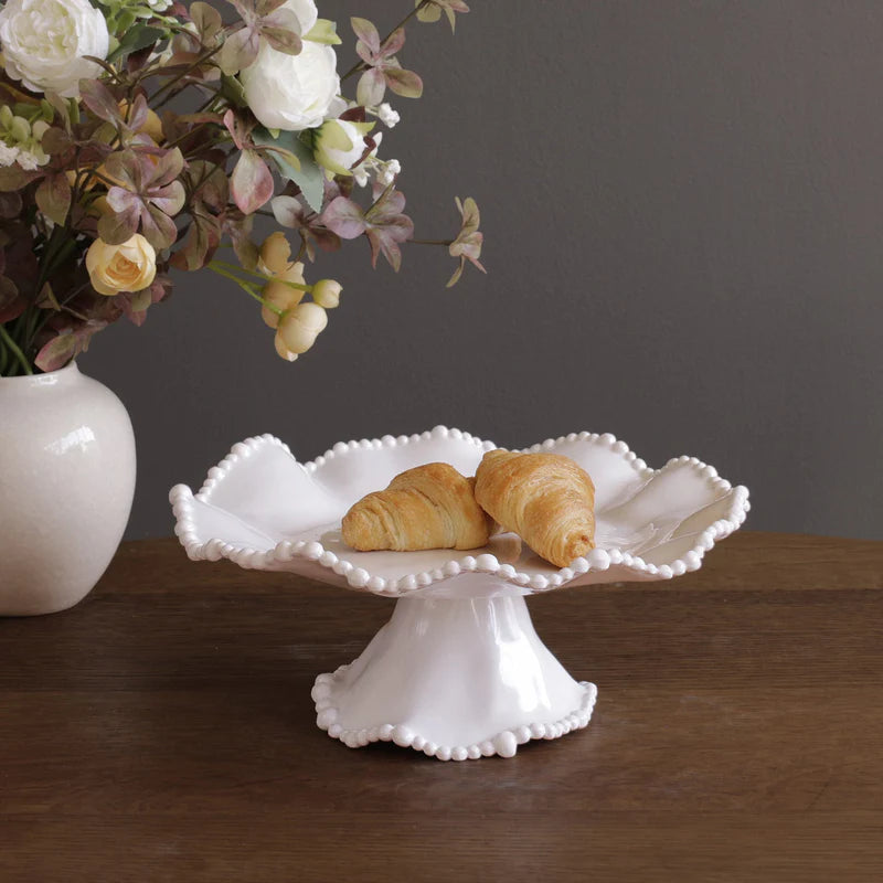 Beatriz Ball Vida Alegria Small Pedestal Cake Plate