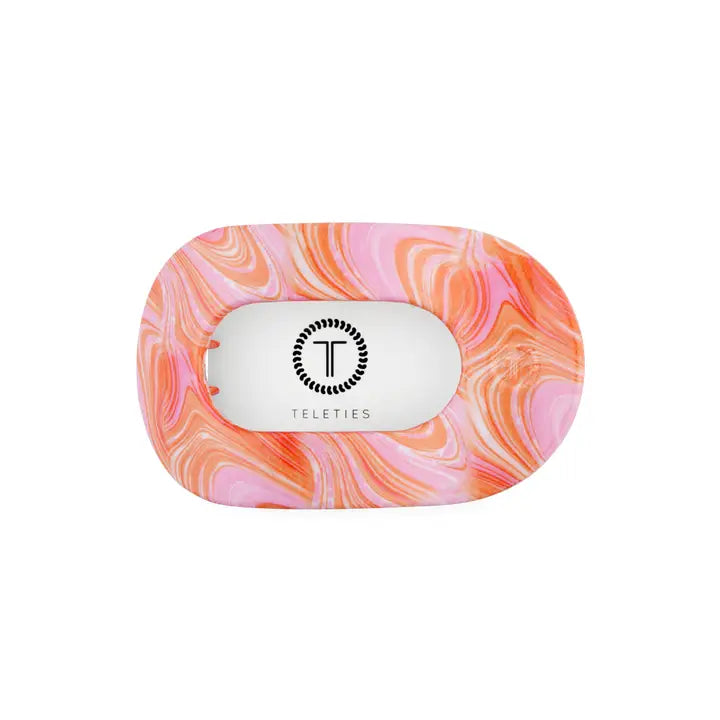 Teleties Flat Round Clip in Medium
