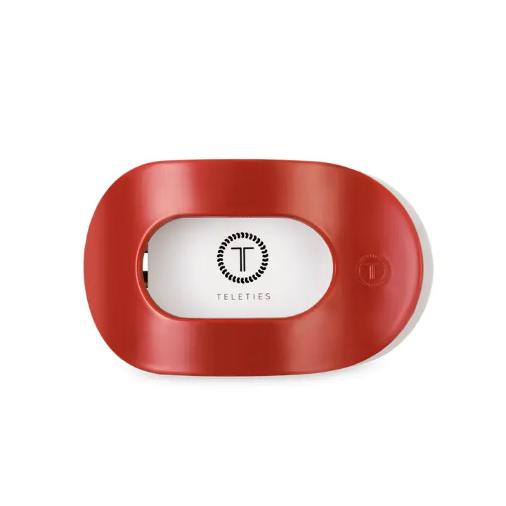 Teleties Flat Round Clip in Medium