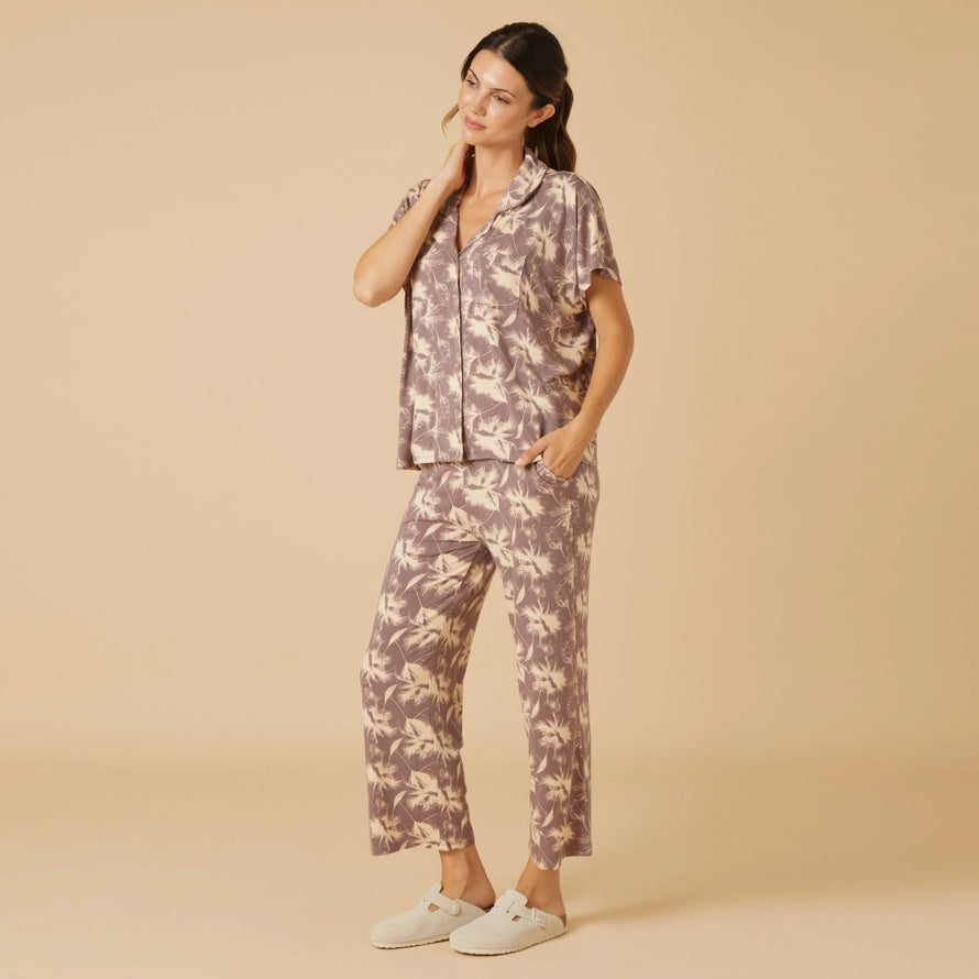 Softies Caftan Top Cropped Pant Set