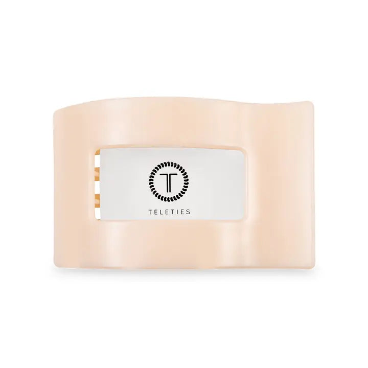 Teleties Flat Rectangle Clip in Medium