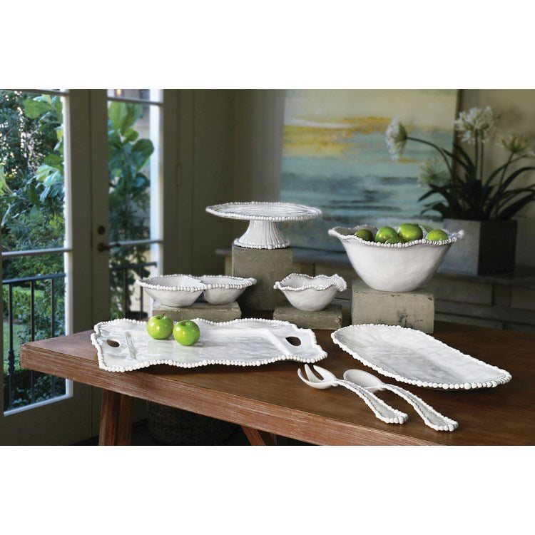 Beatriz Ball Vida Alegria Rectangular Serving Tray with Handles