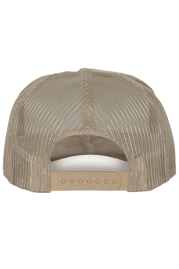 Born to Beach Trucker Hat in Tan