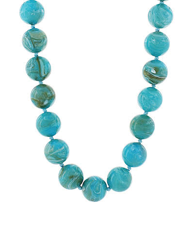 Large Marble Ball Necklace