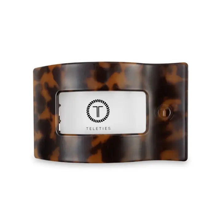 Teleties Flat Rectangle Clip in Medium