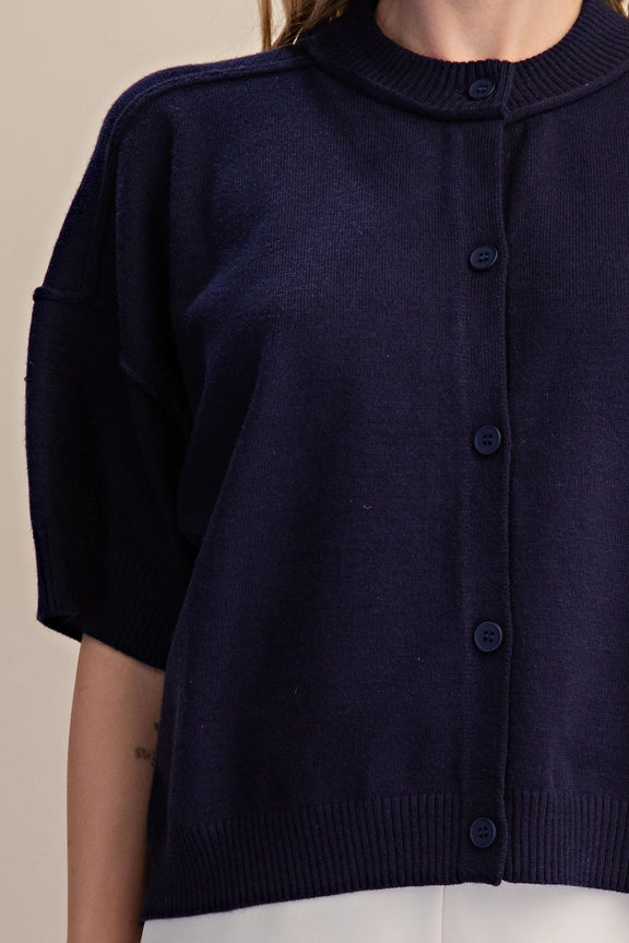 Everyday Cardi in Navy