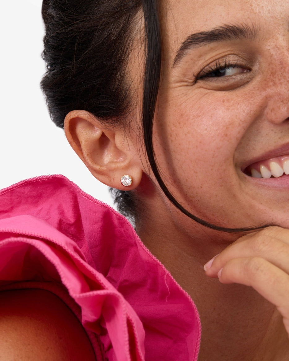 Melinda Maria Baroness Studs in Gold