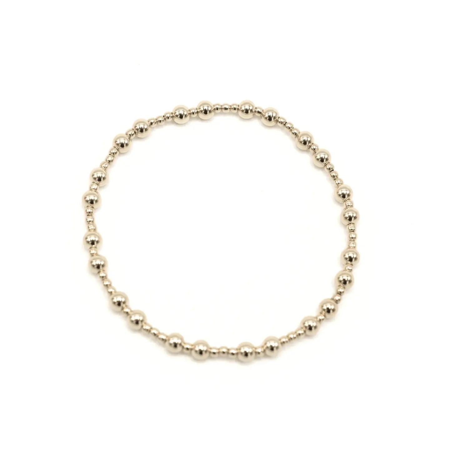 Erin Gray The Charleston 2x4 14k Gold filled Beaded Bracelet