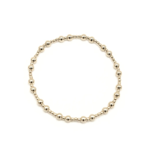 Erin Gray The Charleston 2x4 14k Gold filled Beaded Bracelet
