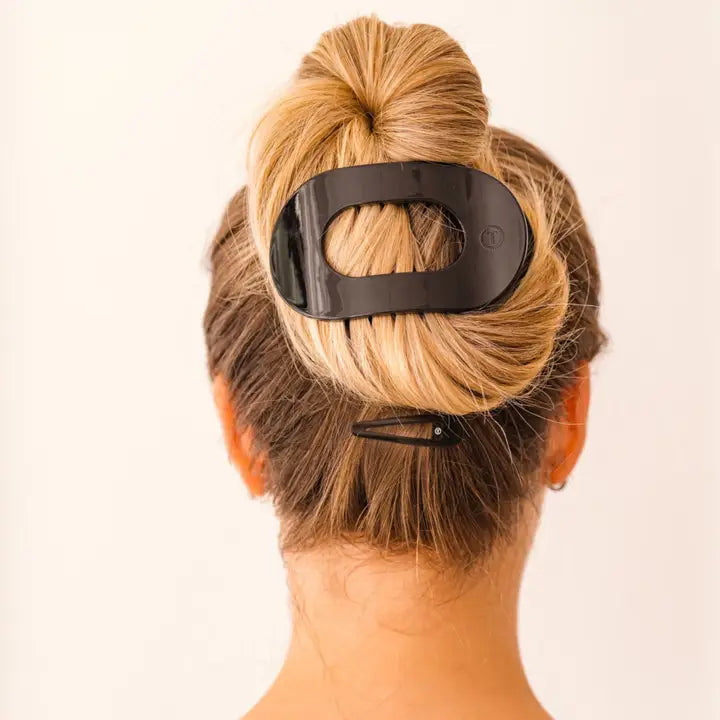 Teleties Flat Round Clip in Large