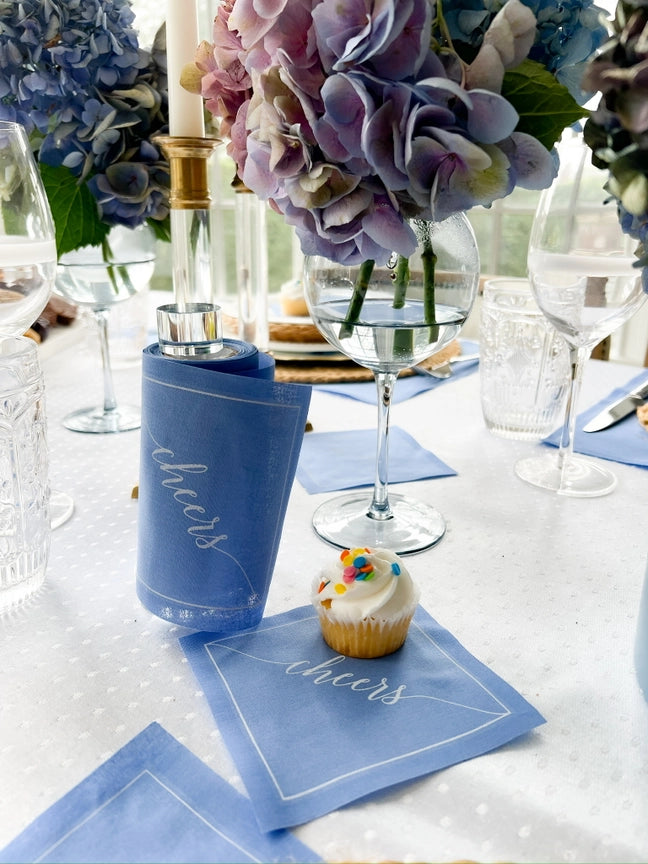 Glass Rolled Cocktail Napkin Stand