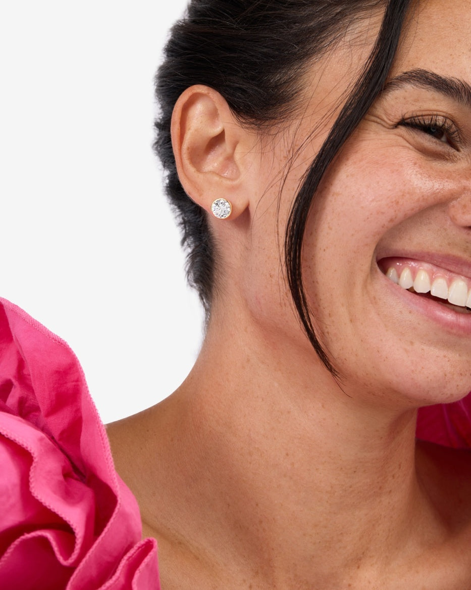 Melinda Maria Baroness Studs in Gold