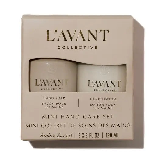 L'Avant Mini Hand Care Set (Soap + Lotion) in Ambre Santal