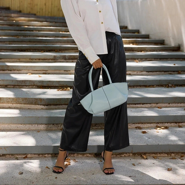 Dual Top Handle Longsided Bag